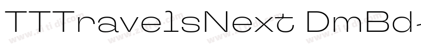 TTTravelsNext DmBd字体转换